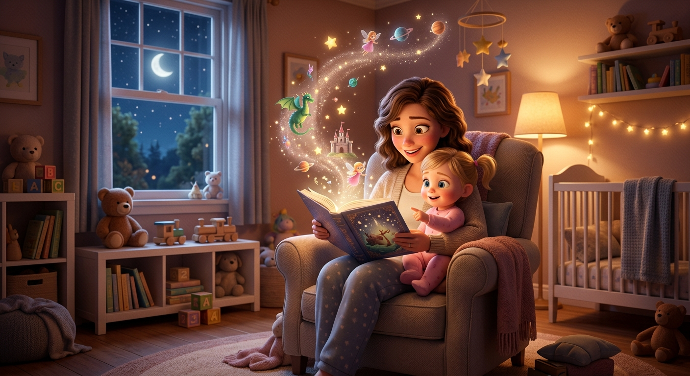 Beyond the Pages: Why Bedtime Stories Are a Superpower for Toddlers