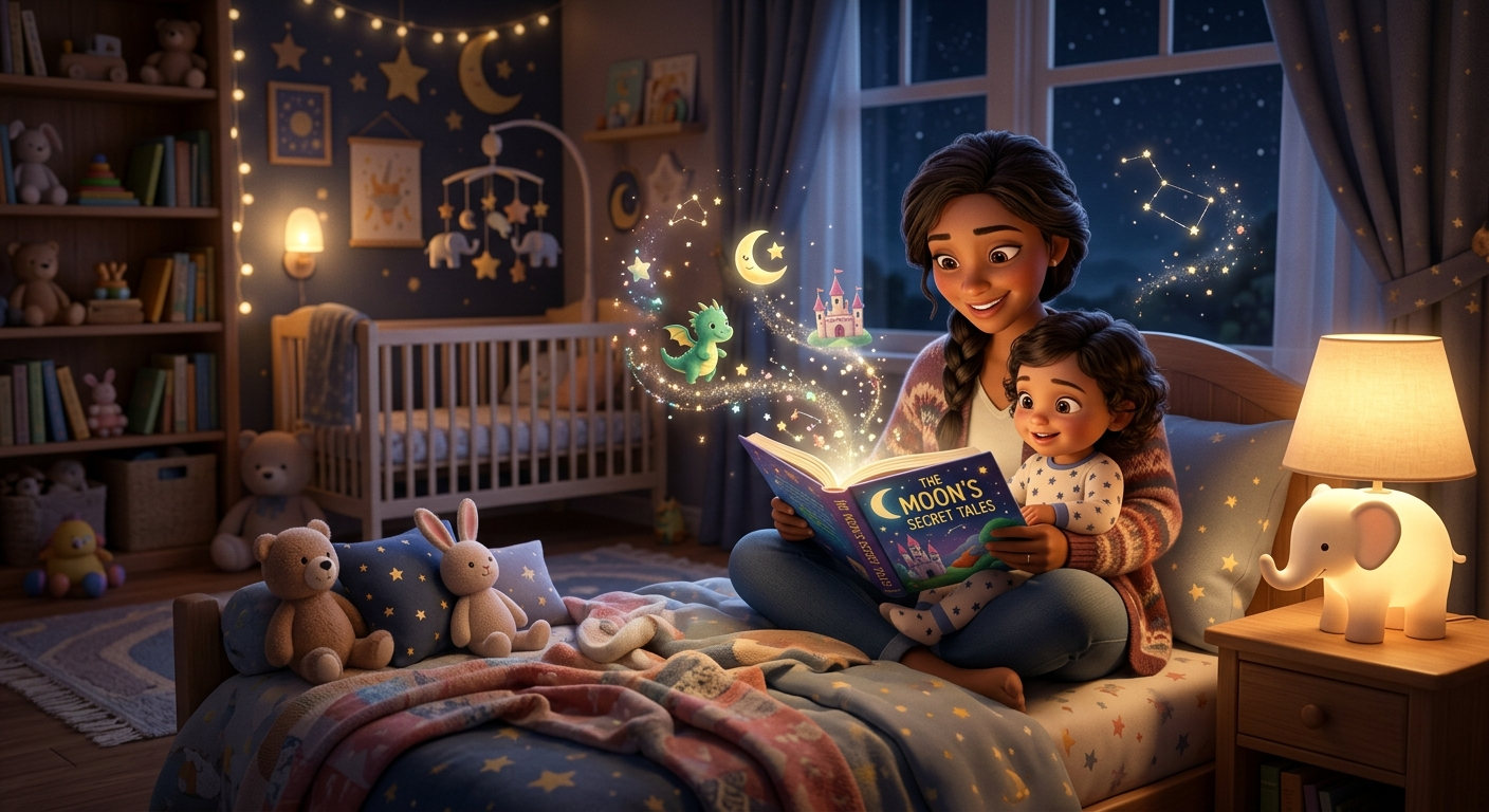 The Magic of Bedtime Stories: How Reading Boosts Sleep and Vocabulary for Toddlers