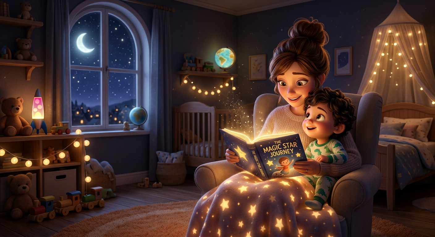 Sweet Dreams and Big Words: The Magic of Bedtime Reading for Toddlers