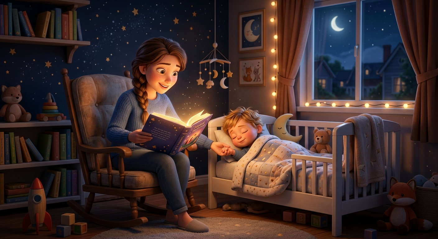 The Magic of Bedtime Stories: Boosting Sleep and Vocabulary for Your Toddler
